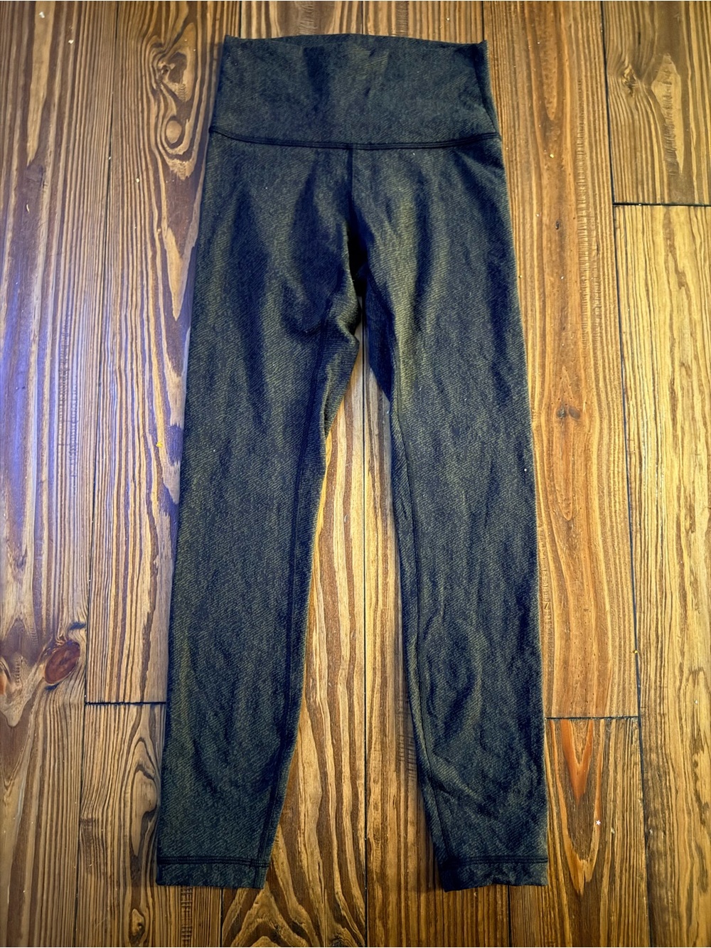 lululemon athletica green/black leggings